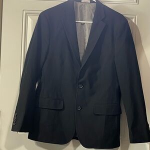 jf j.ferrar Men's Black Sport Coat Blazer